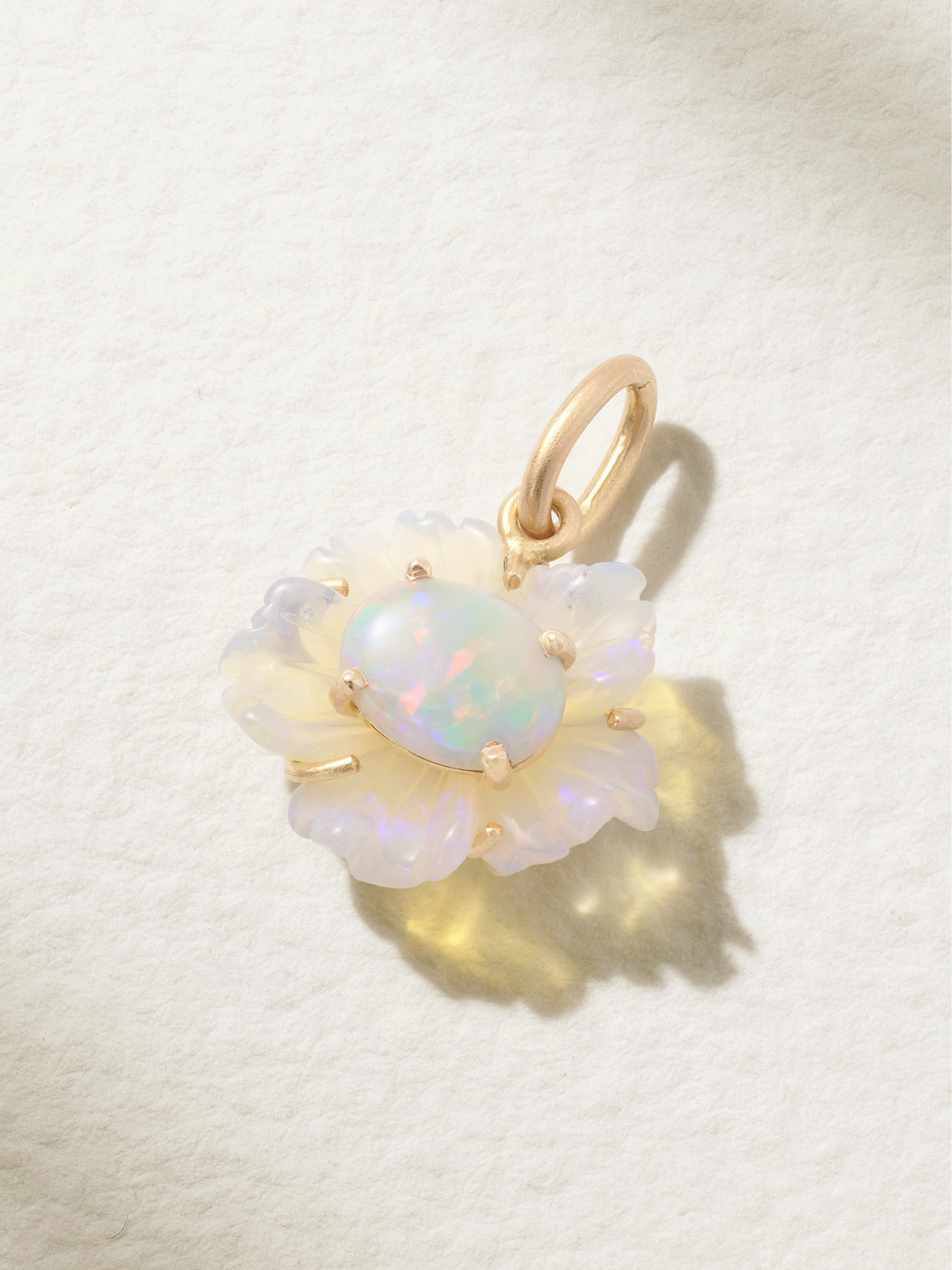 Irene Neuwirth - Tropical Flower 18-karat Rose Gold Opal Pendant - One size