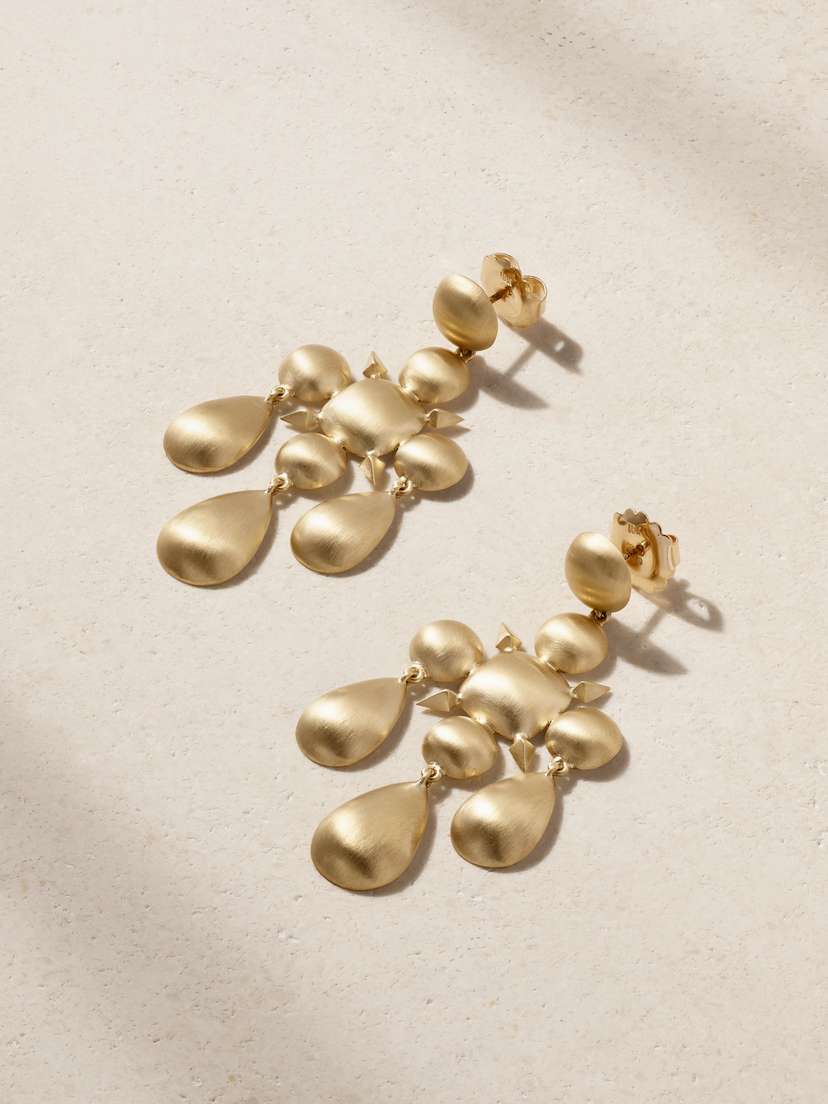 Irene Neuwirth 18-karat Gold Earrings