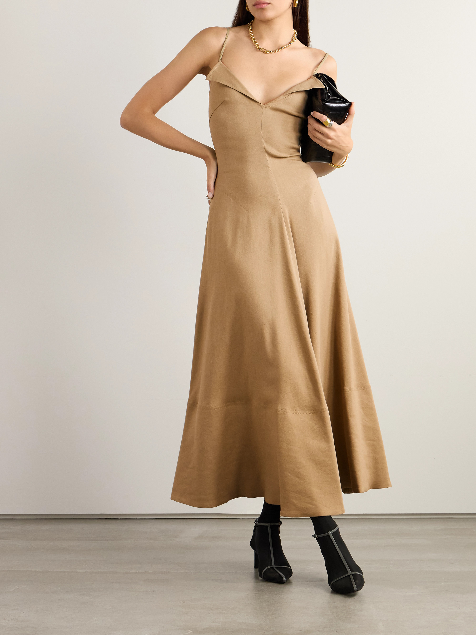 Proenza Schouler - Ruby linen-blend maxi dress