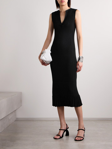 Proenza Schouler Tatum ribbed-knit midi dress