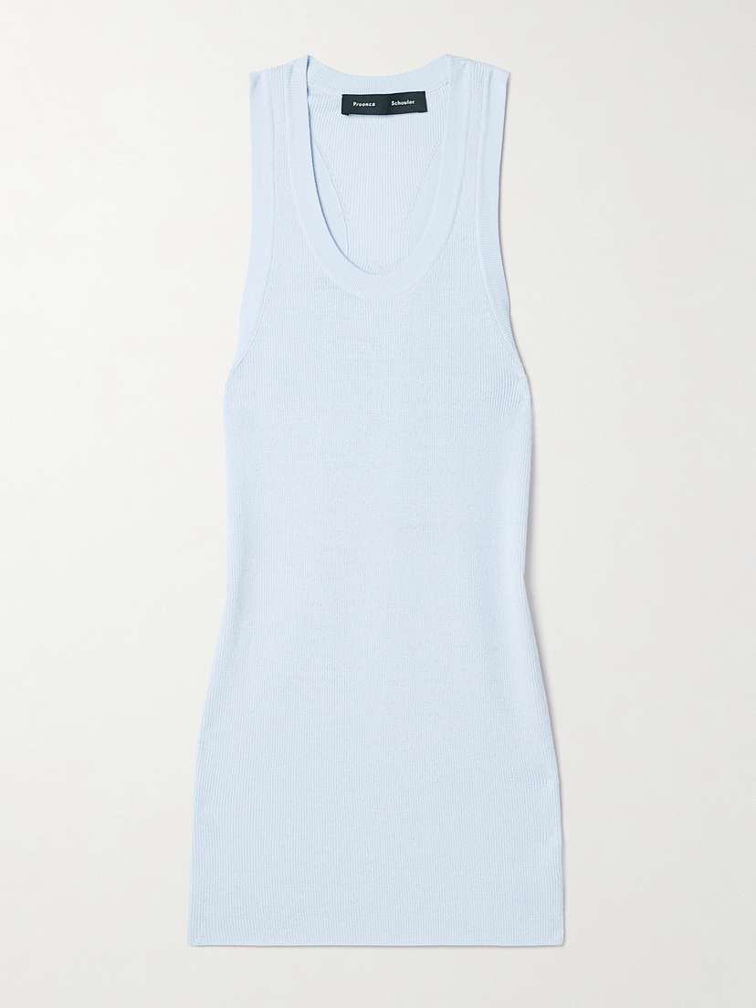 Proenza Schouler Roberts Ribbed-knit Tank