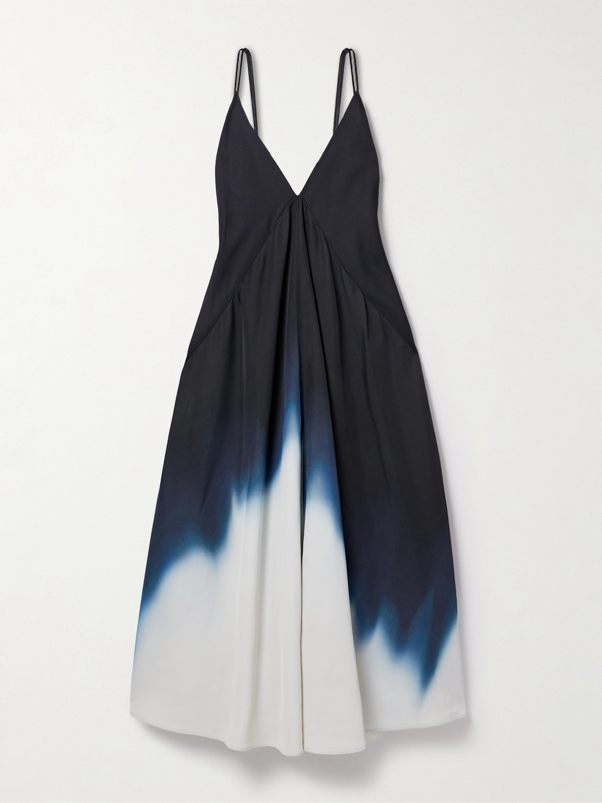Proenza Schouler - Torres Dégradé Twill Midi Dress - Blue