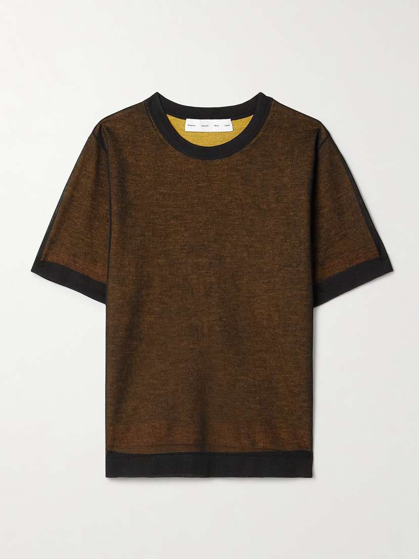 Proenza Schouler White Label Powell Jersey T-shirt