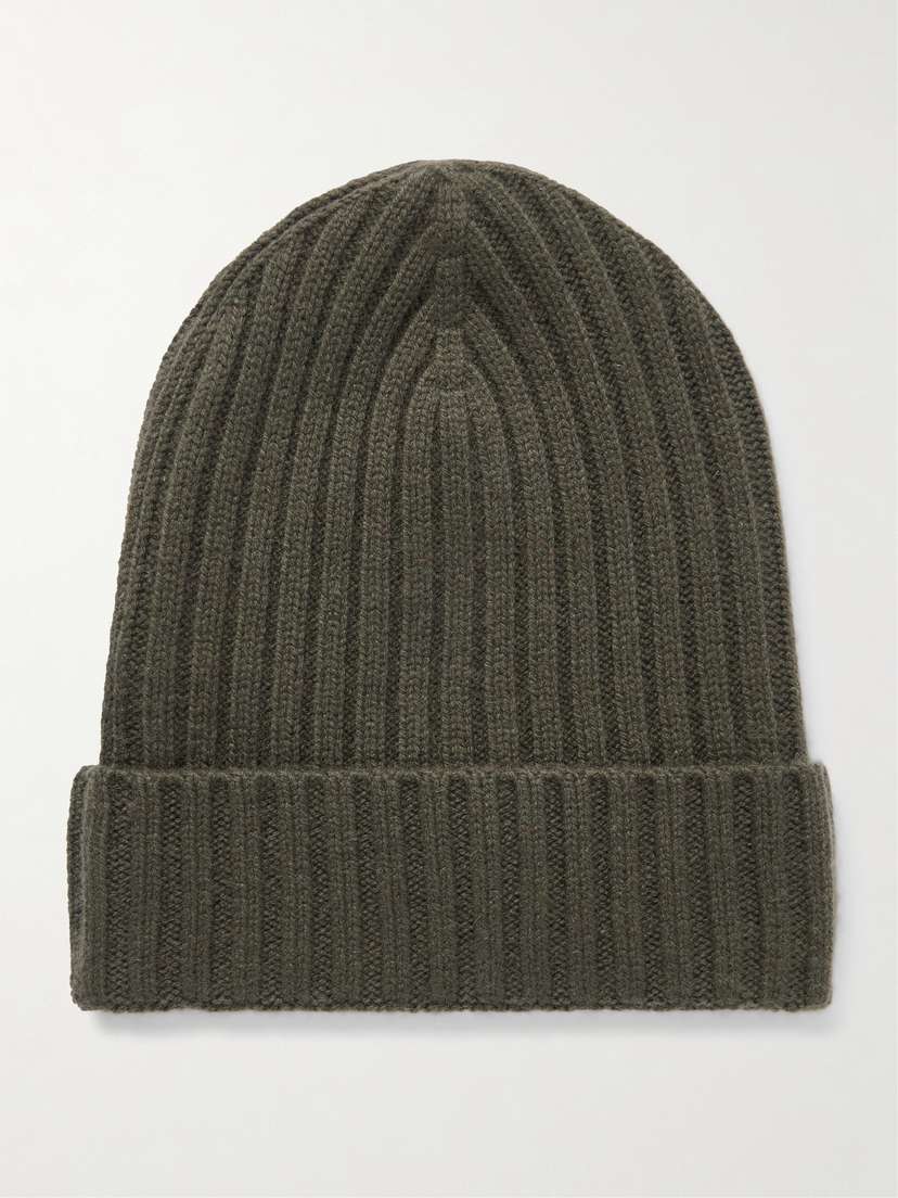 Arch4 Megan Ribbed Cashmere Beanie