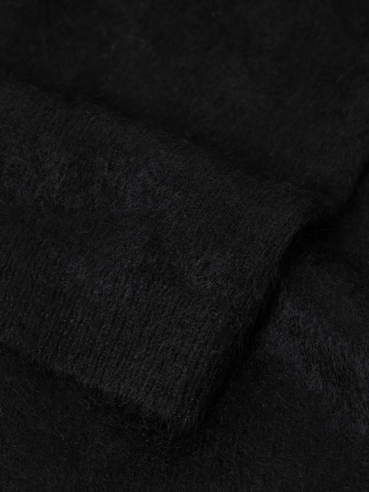 Lisa Yang Brushed Cashmere Scarf In Black