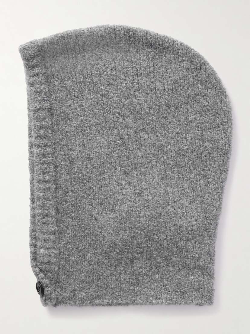Lisa Yang Ilo Cashmere-blend Bouclé Balaclava