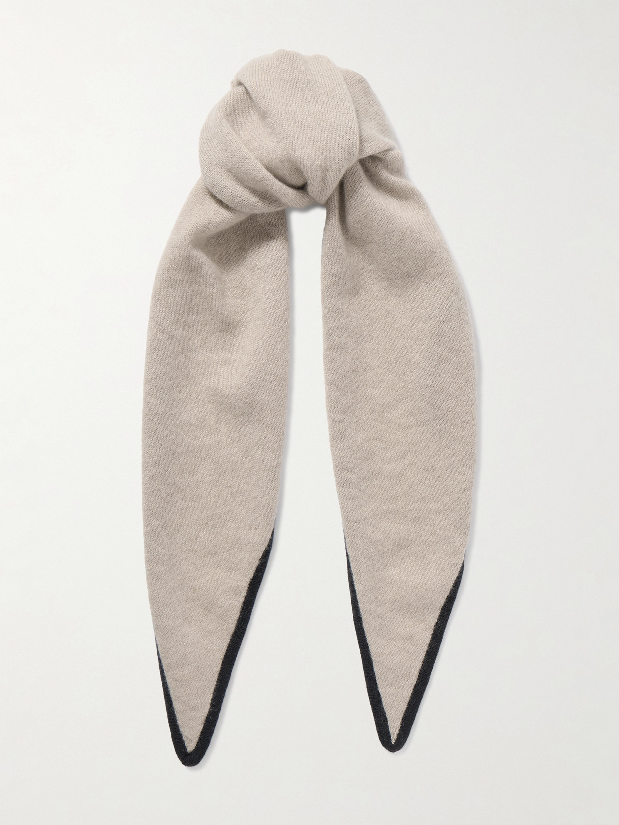 LISA YANG - Chelsea Two-tone Cashmere Scarf - Neutrals