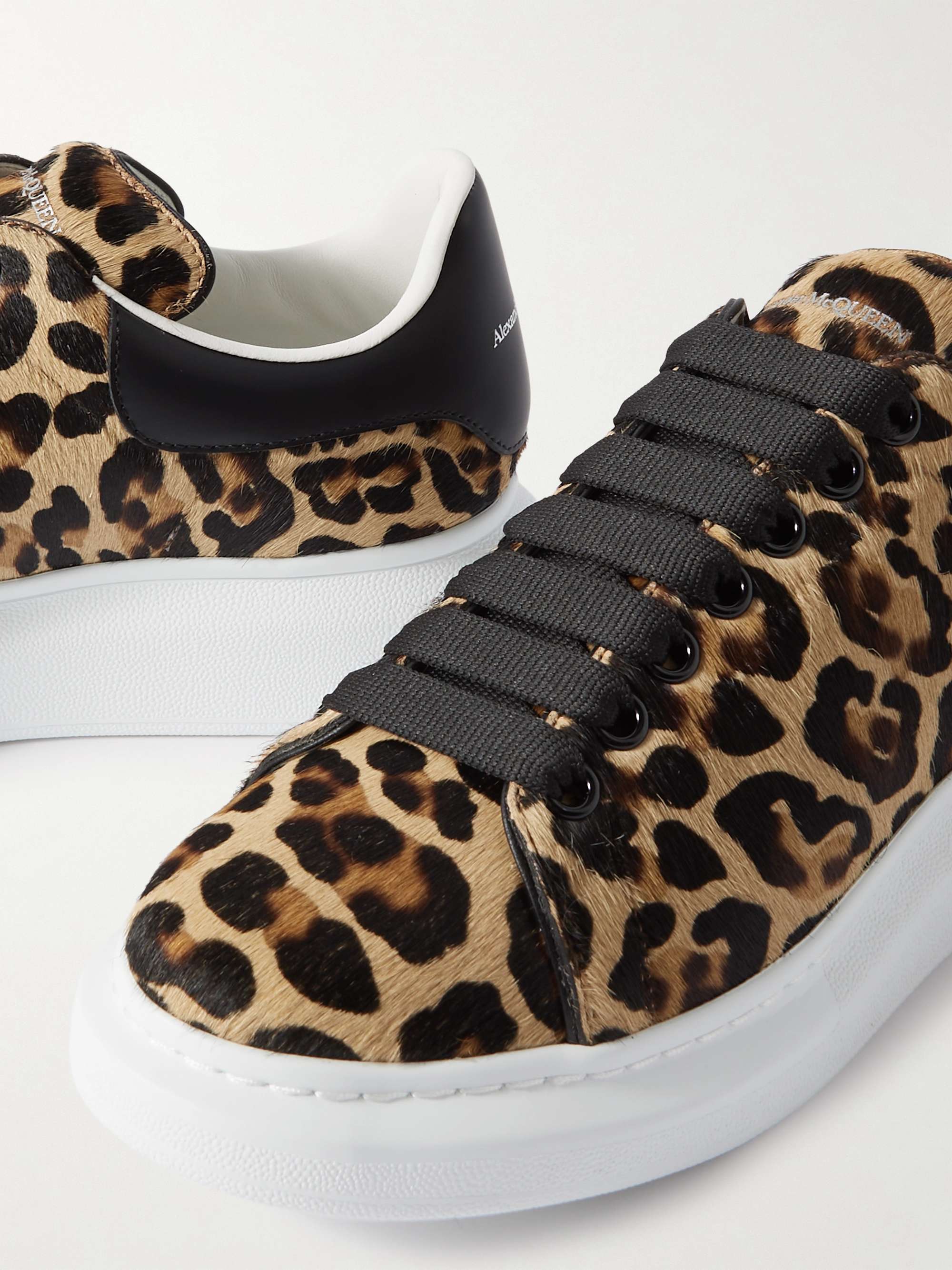 footwear alexander mcqueen sneakers leopardate