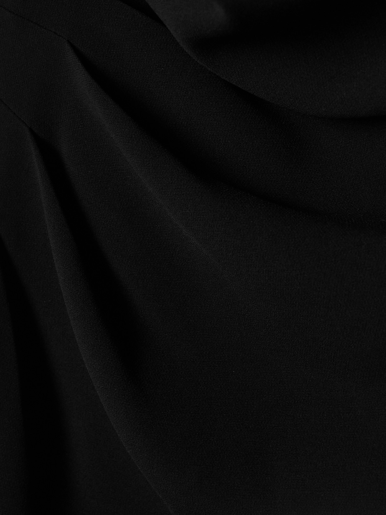Proenza Schouler Shira Strapless Matte Dress In Black