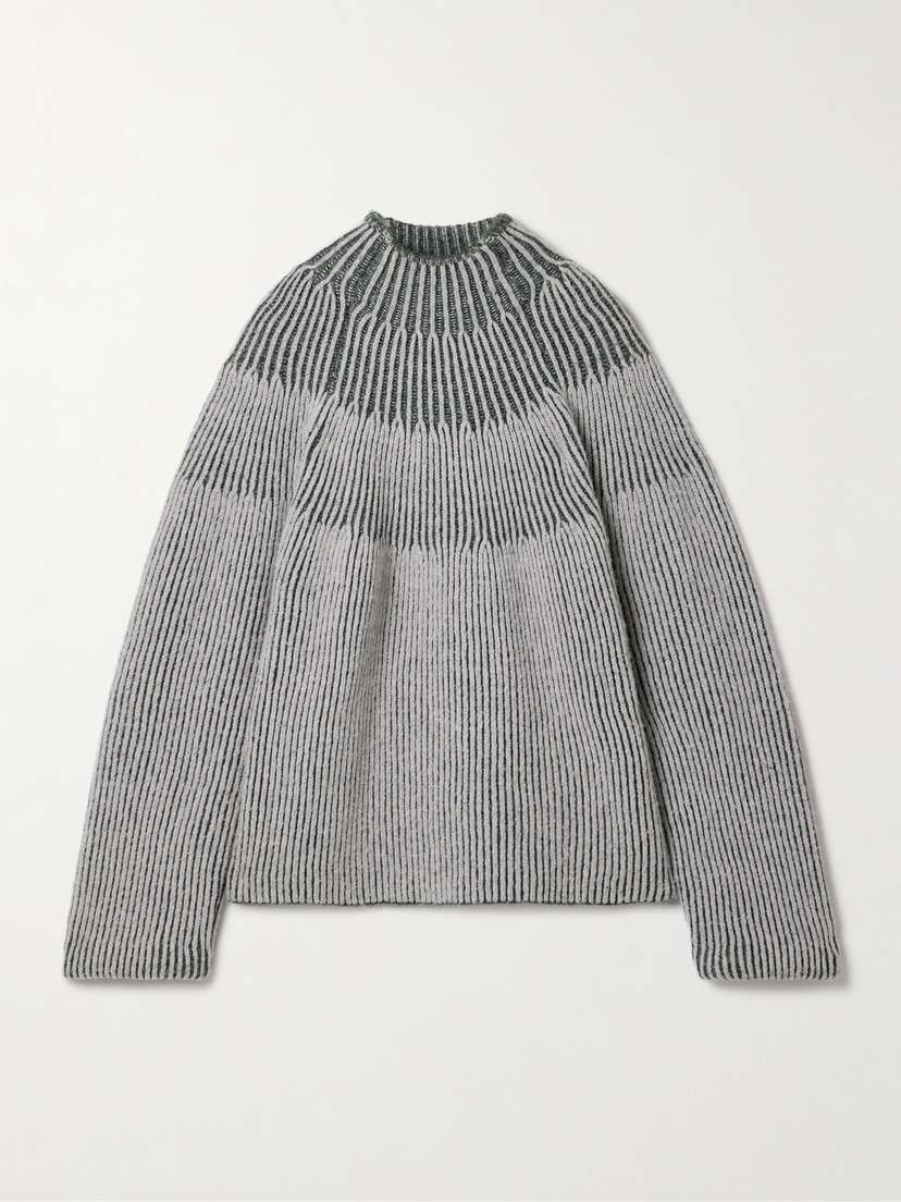 Proenza Schouler White Label Brynn Ribbed-knit Turtleneck Sweater