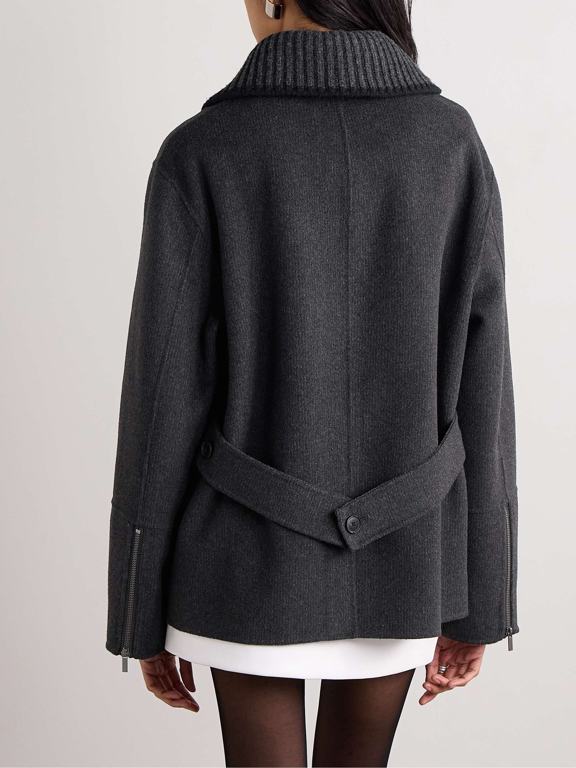PROENZA SCHOULER WHITE LABEL Poppy woolblend jacket NETAPORTER