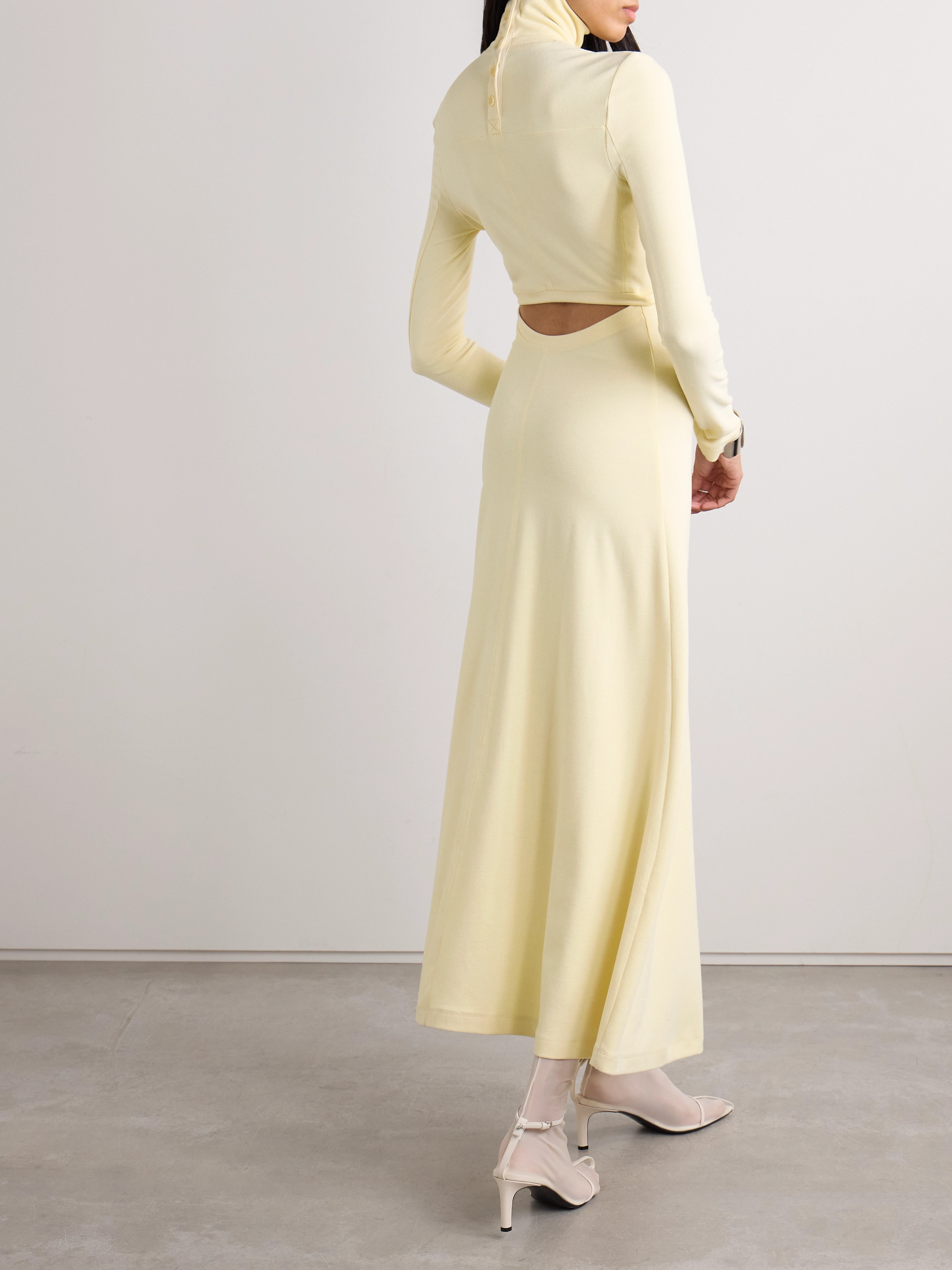 Proenza Schouler White Label Cutout jersey maxi dress thumbnail