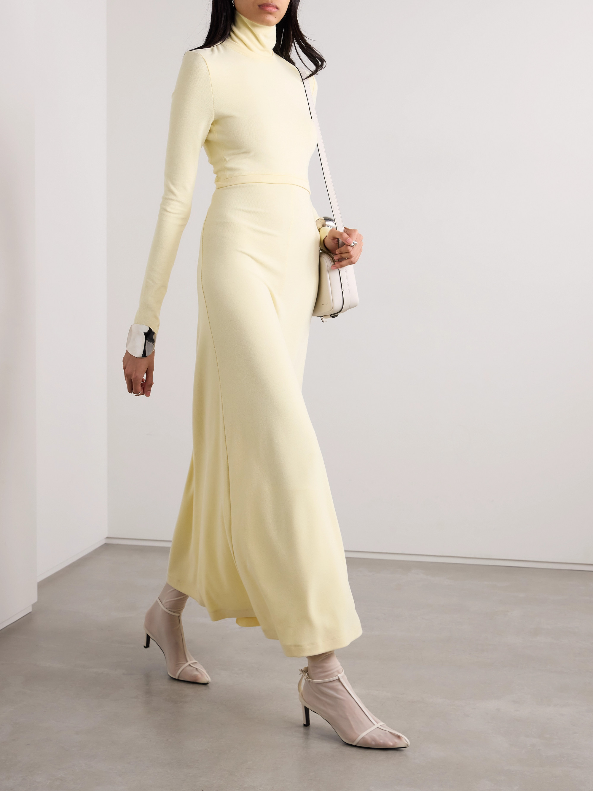 Proenza Schouler White Label Cutout jersey maxi dress