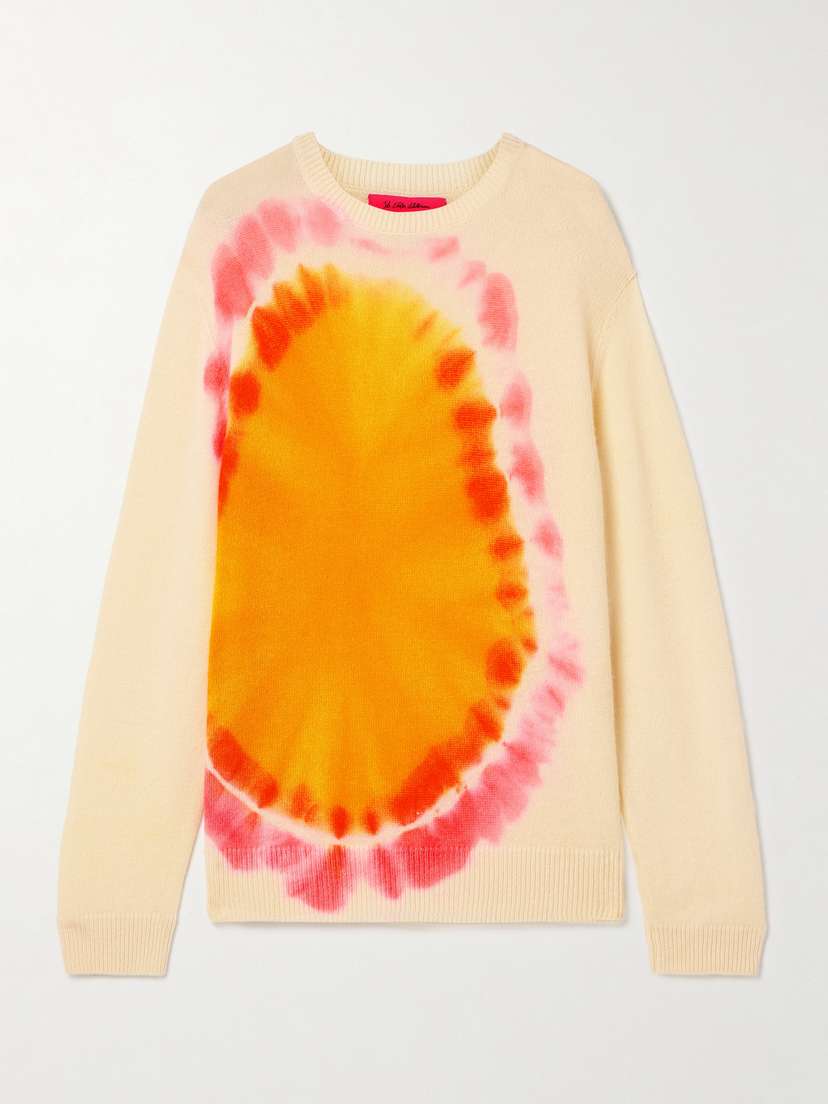 The Elder Statesman Tie-dyed Cashmere Sweater