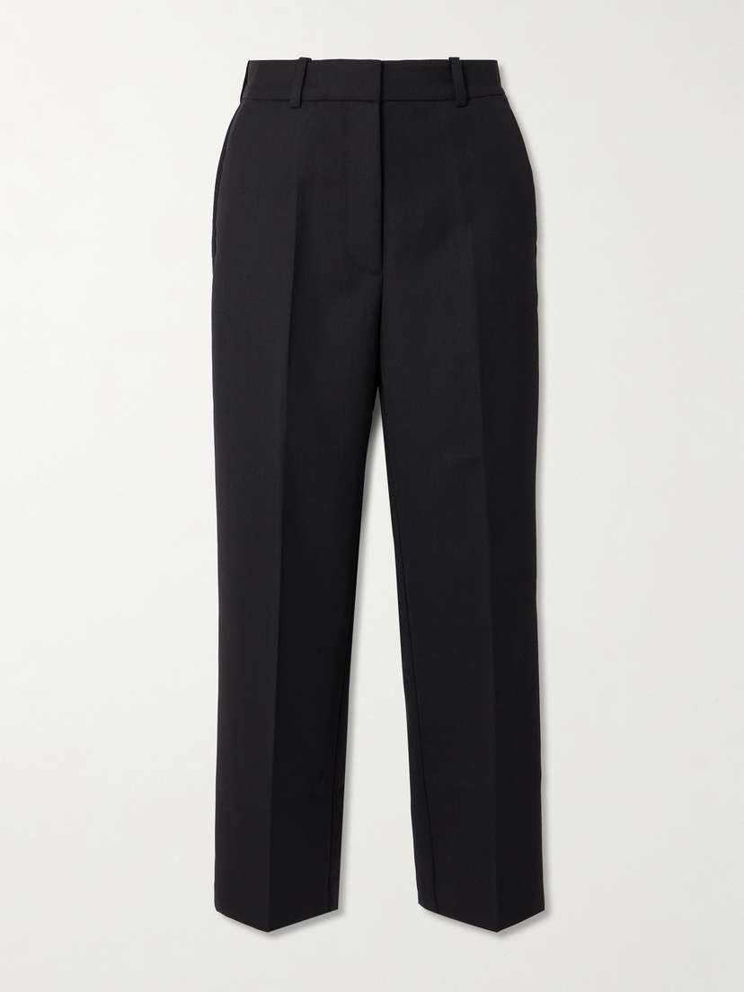 Anine Bing Blaine Woven Slim-leg Pants