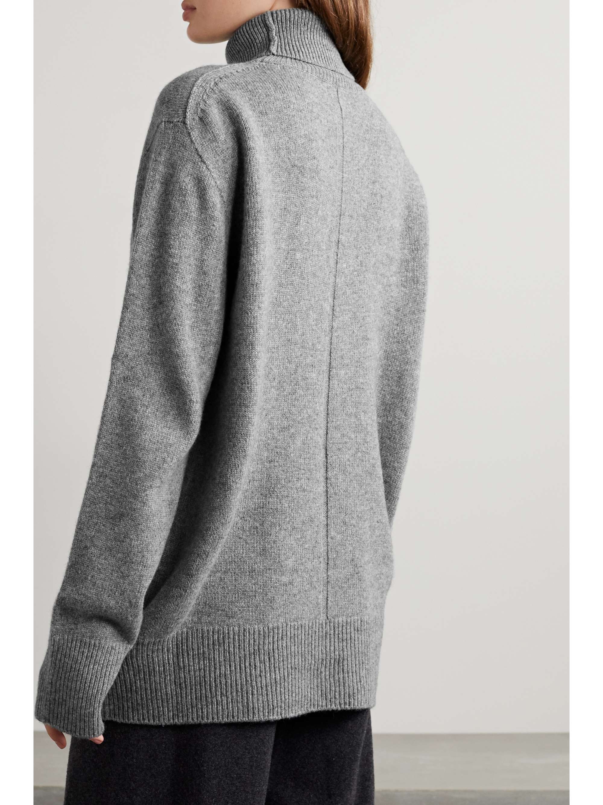THE ROW Stepny wool and cashmere-blend turtleneck sweater