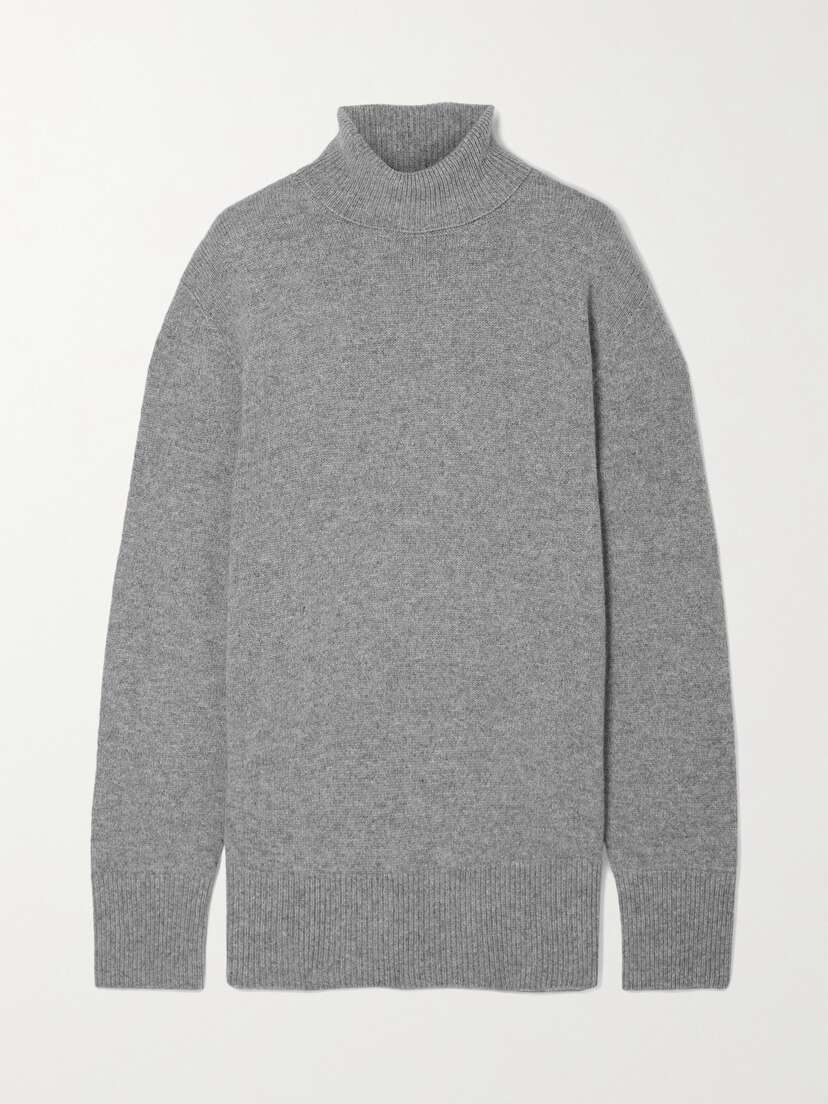The Row Essentials Stepny Wool And Cashmere-blend Turtleneck Sweater