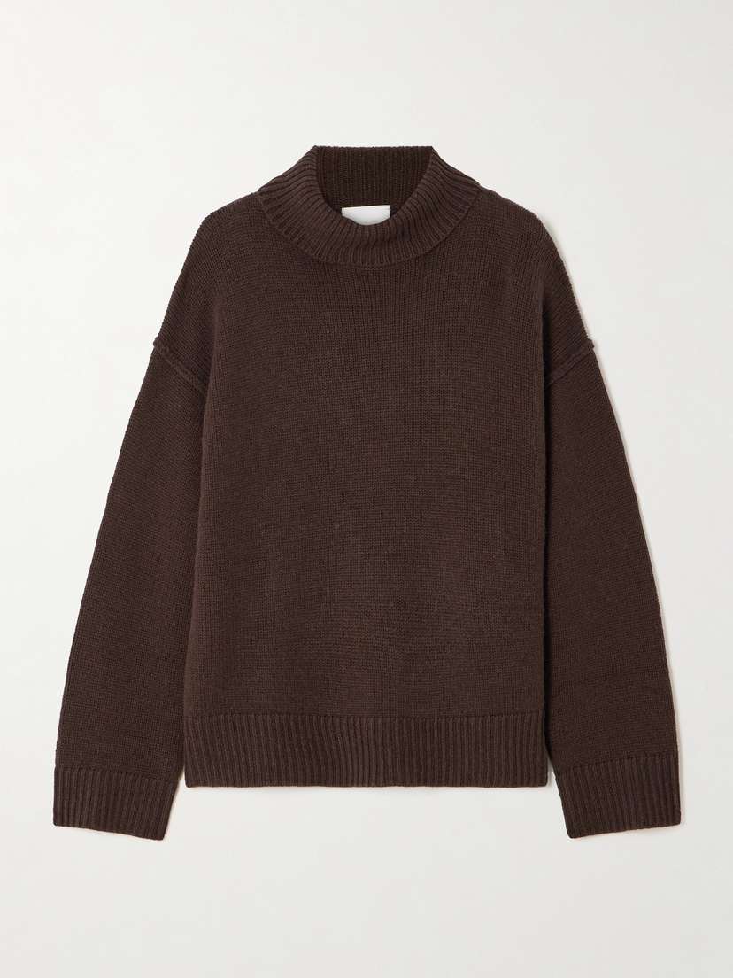 Allude Wool And Cashmere-blend Turtleneck Sweater - x large