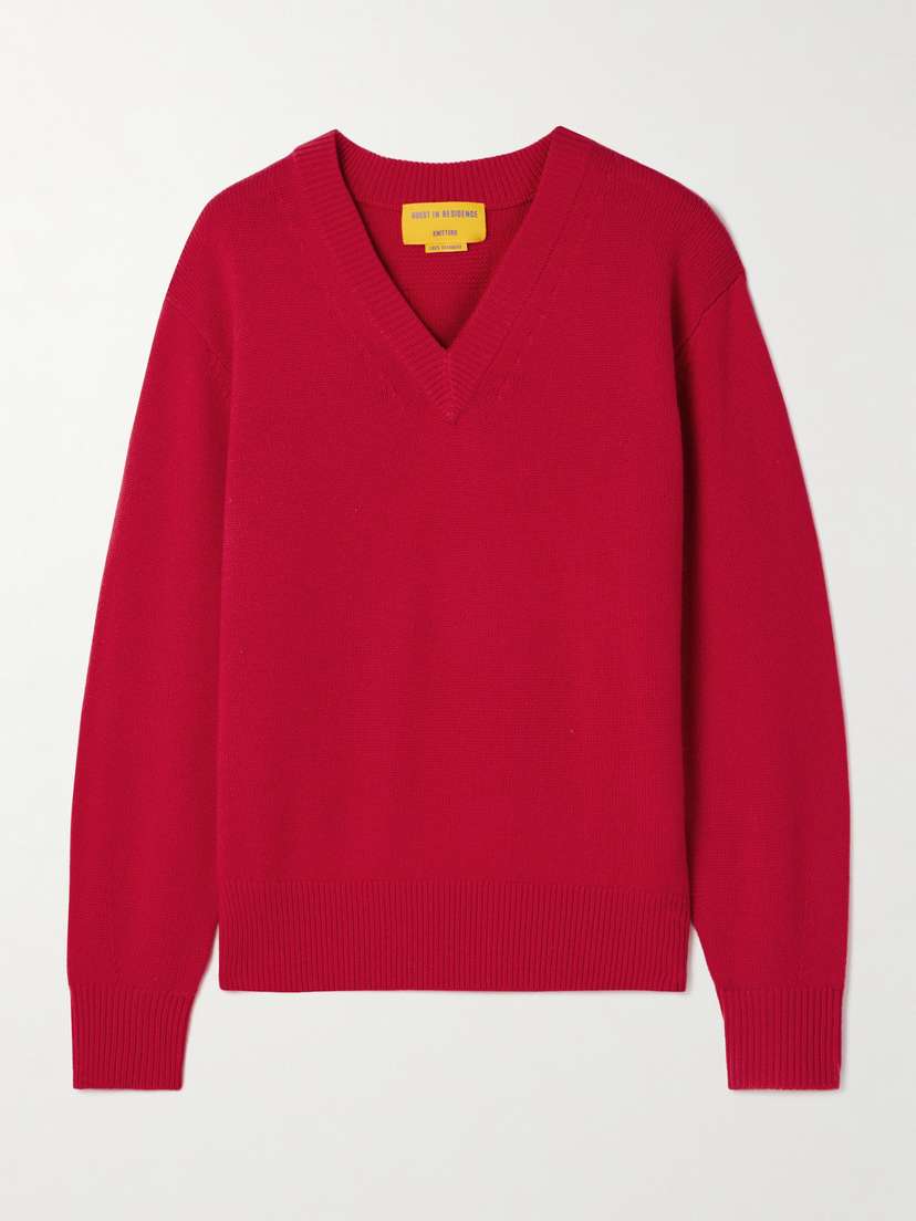 Guest In Residence The V Cashmere Sweater