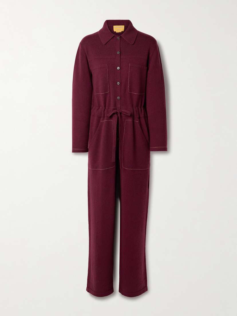 Guest In Residence Everywear Cashmere Jumpsuit