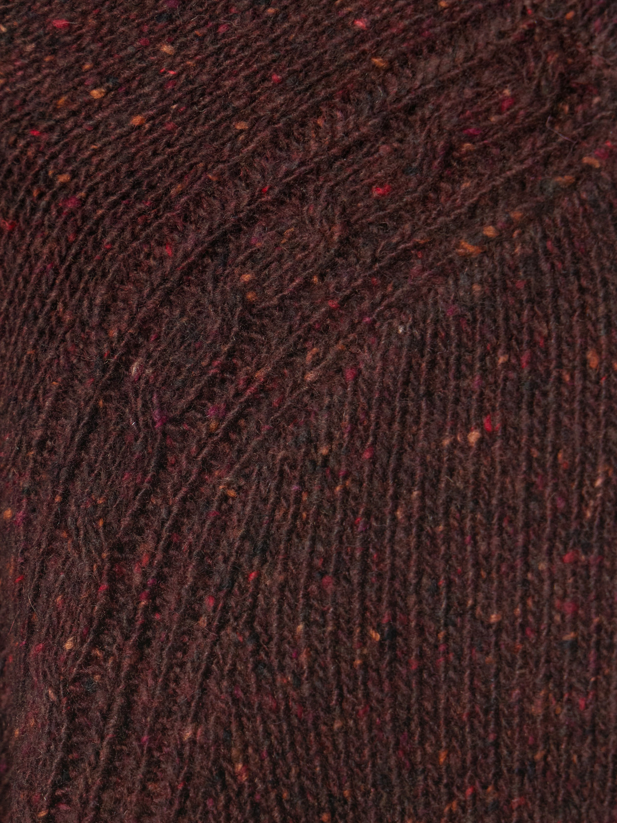 Guest In Residence Cashmere-blend Cropped Turtleneck Sweater In Purple