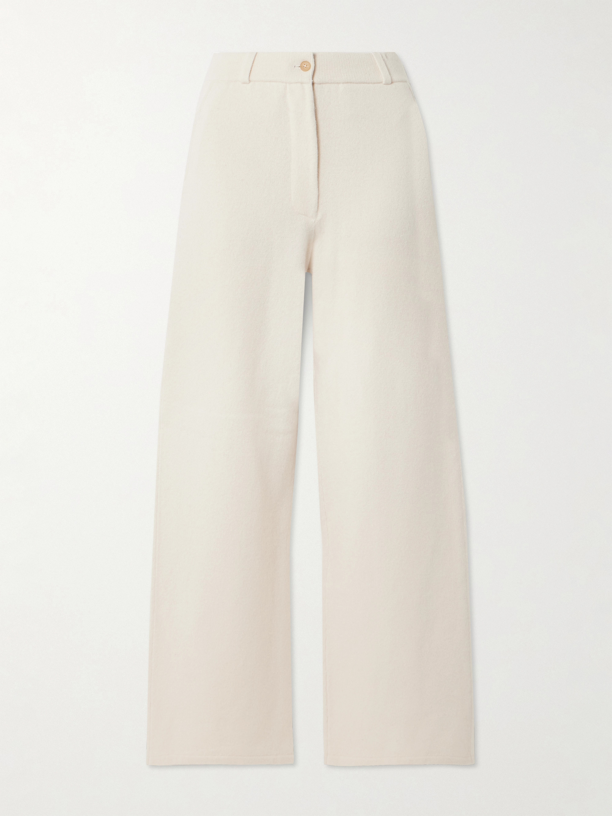 Guest In Residence Cashmere straight-leg pants