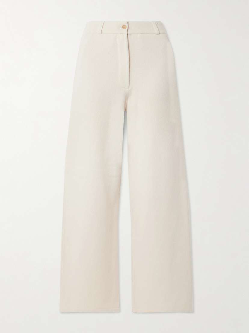 Guest In Residence Cashmere Straight-leg Pants