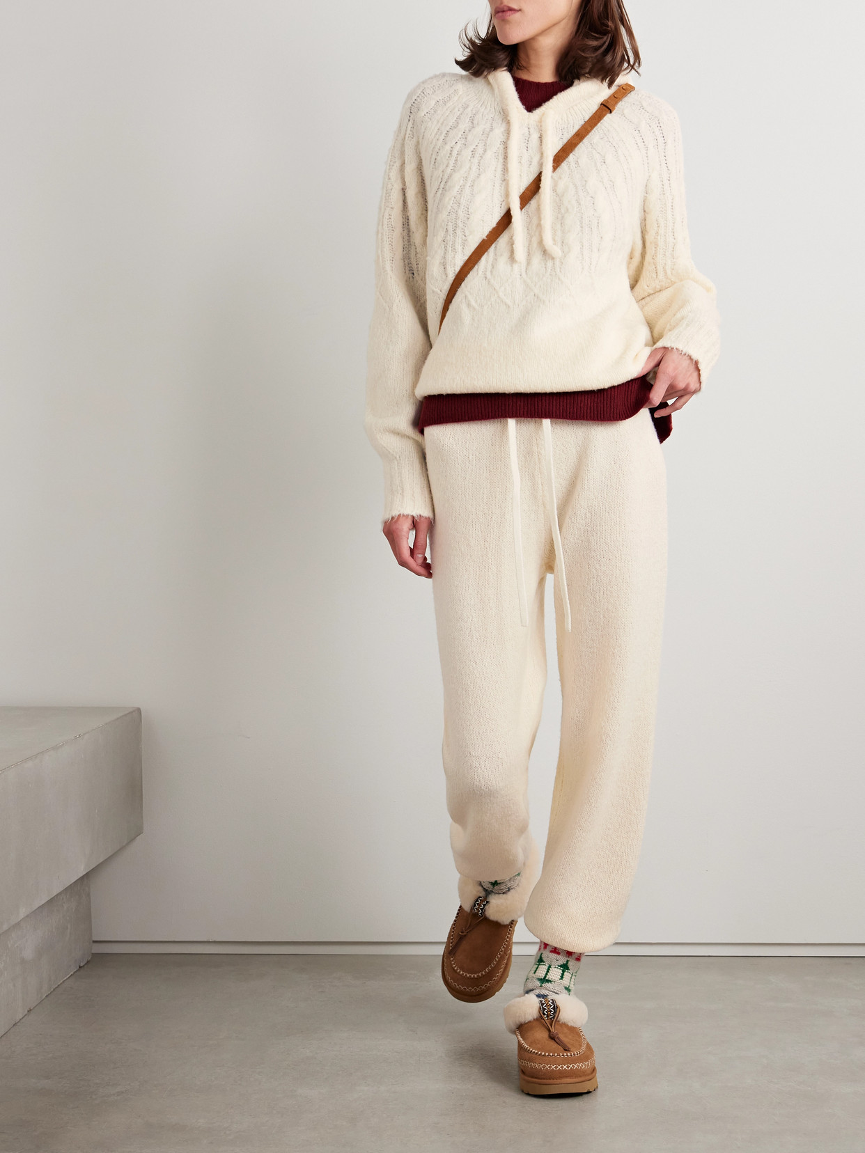 Guest In Residence Cloud Joggers Cream In Cream