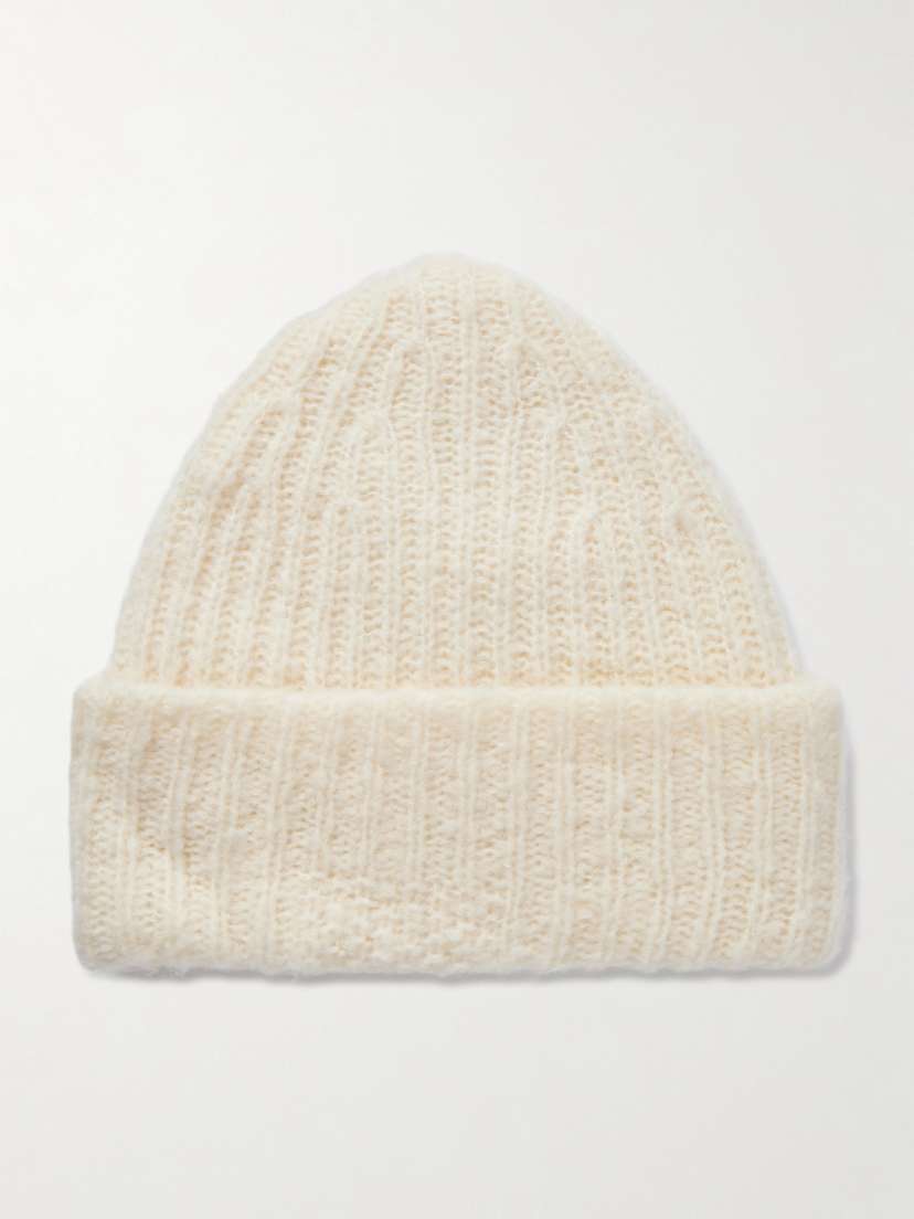 Guest In Residence Cloud Ribbed Merino Wool-blend Beanie