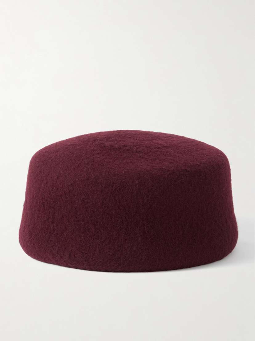 Gigi Burris Lauren Wool-felt Pillbox Hat