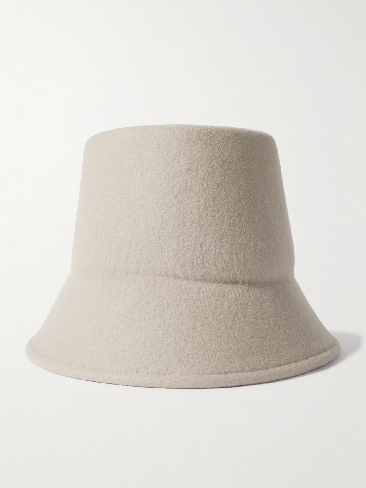 Gigi Burris Heloise Wool-felt Bucket Hat In Neutral