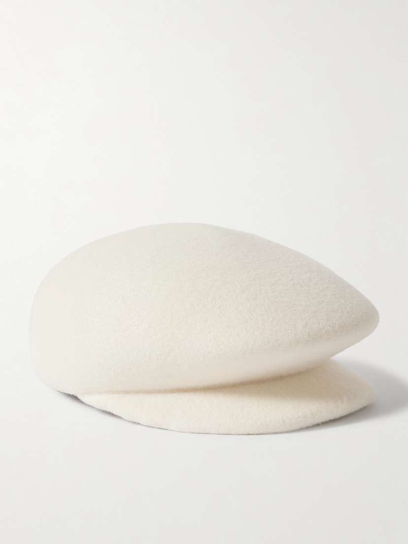 Gigi Burris Laurel Wool-felt Cap