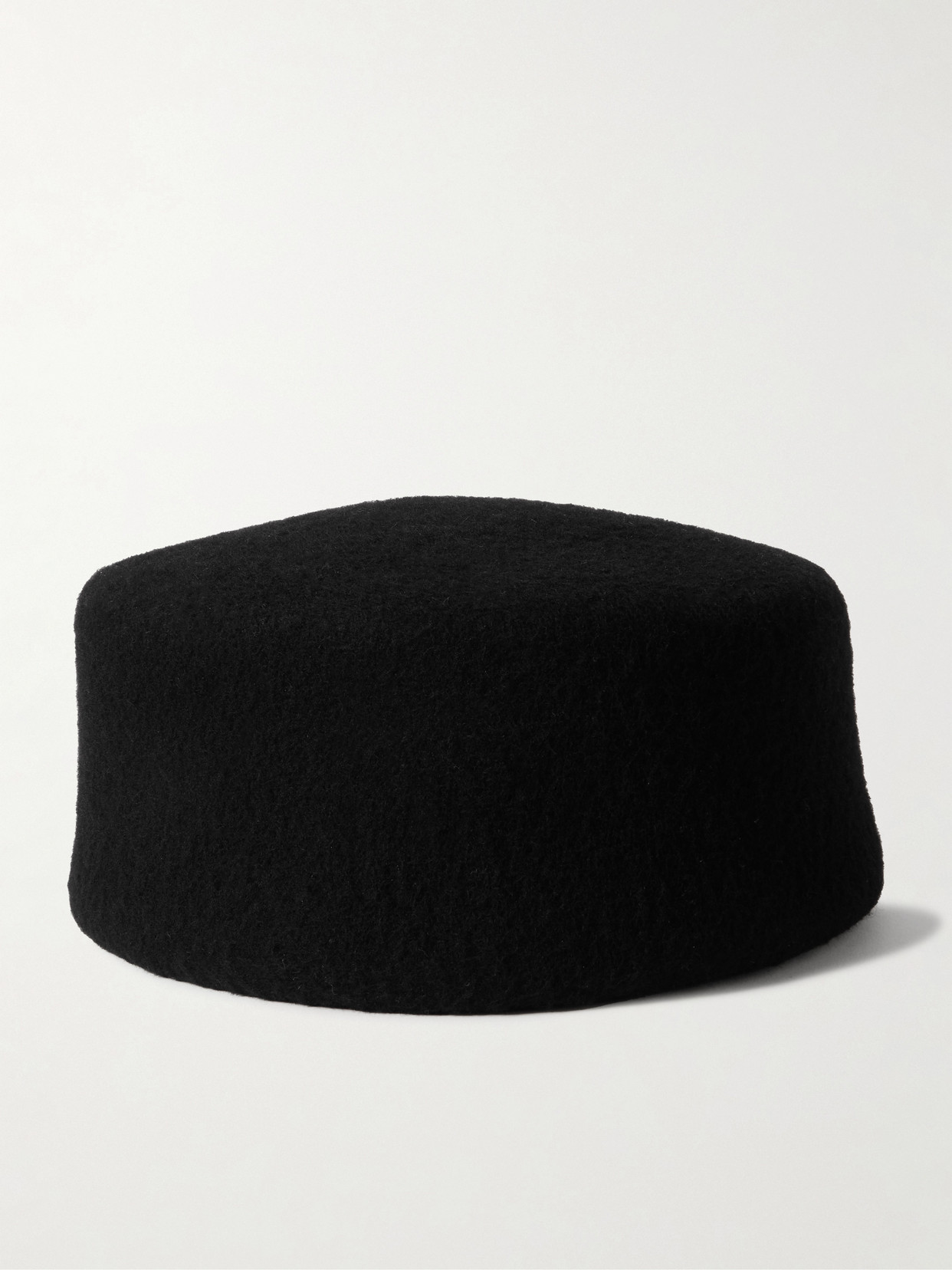 Gigi Burris Lauren Wool-felt Pillbox Hat In Black