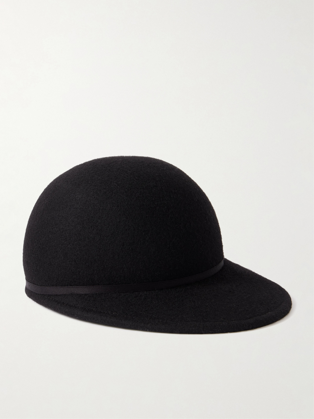 Gigi Burris Ana Wool-felt Cap In Black