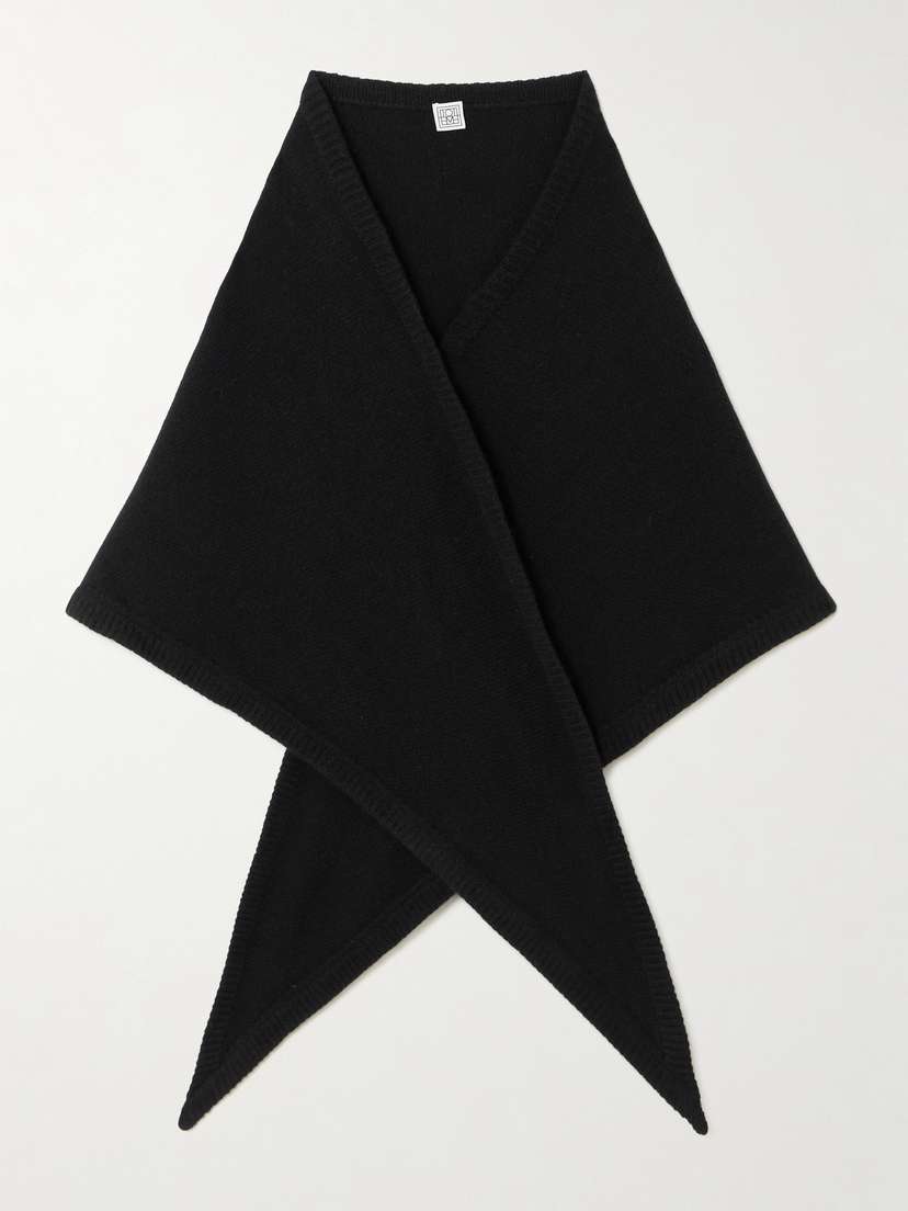 TOTEME Triangle Wool And Cashmere-blend Scarf