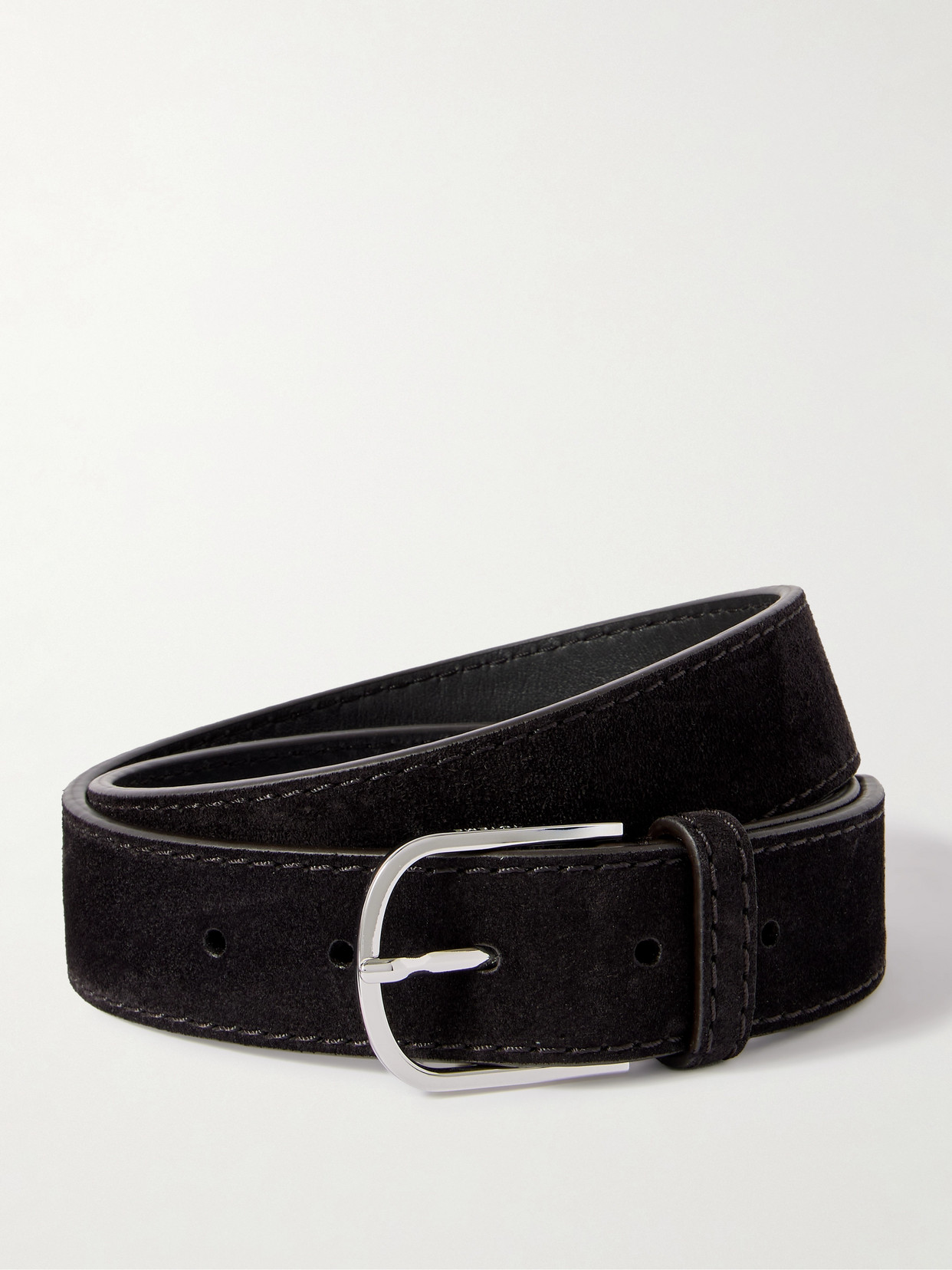 Totême Suede Belt In Brown