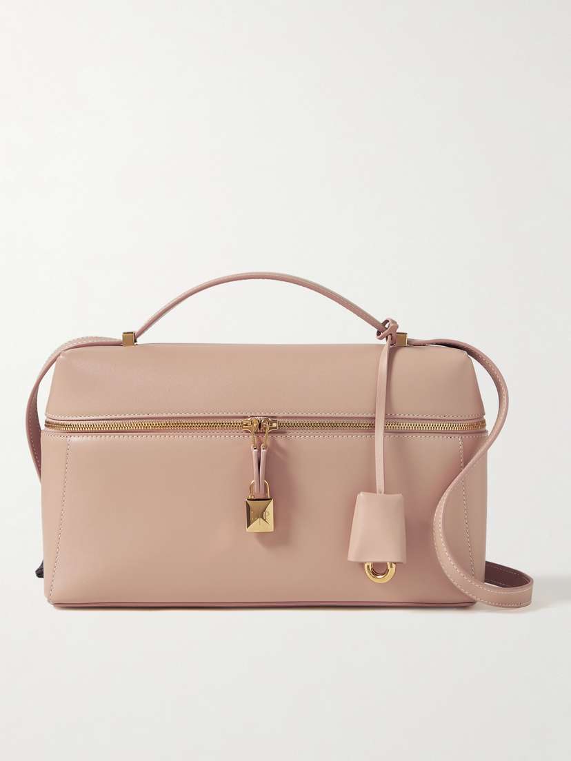 Loro Piana Extra Pocket L27 Leather Shoulder Bag