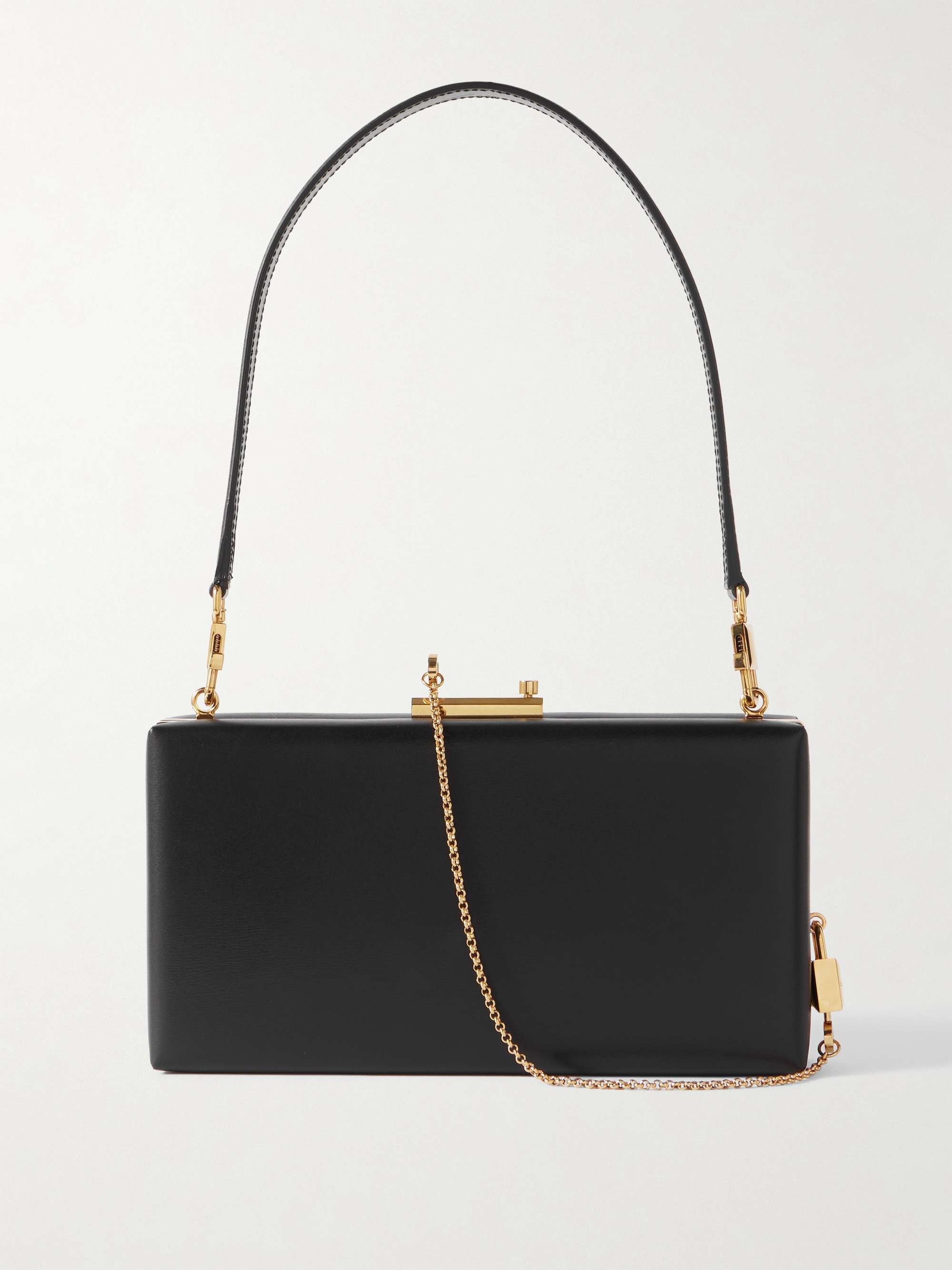 Eva leather shoulder bag black One Size