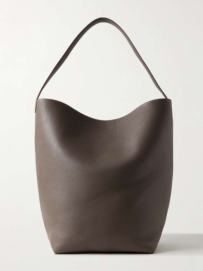 The Row N/s Park Large Textured-leather Tote