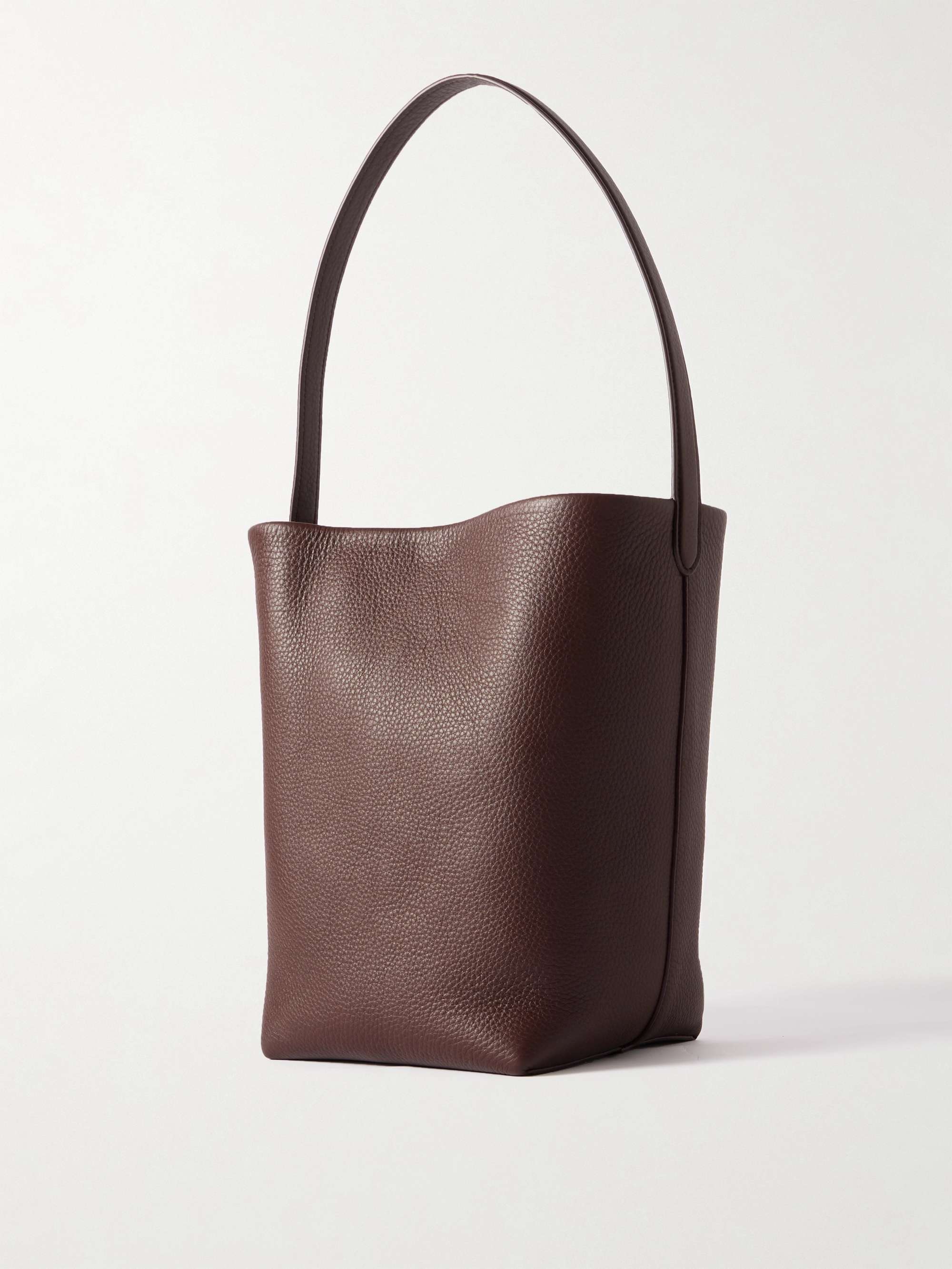 THE ROW N/S Park medium textured-leather tote