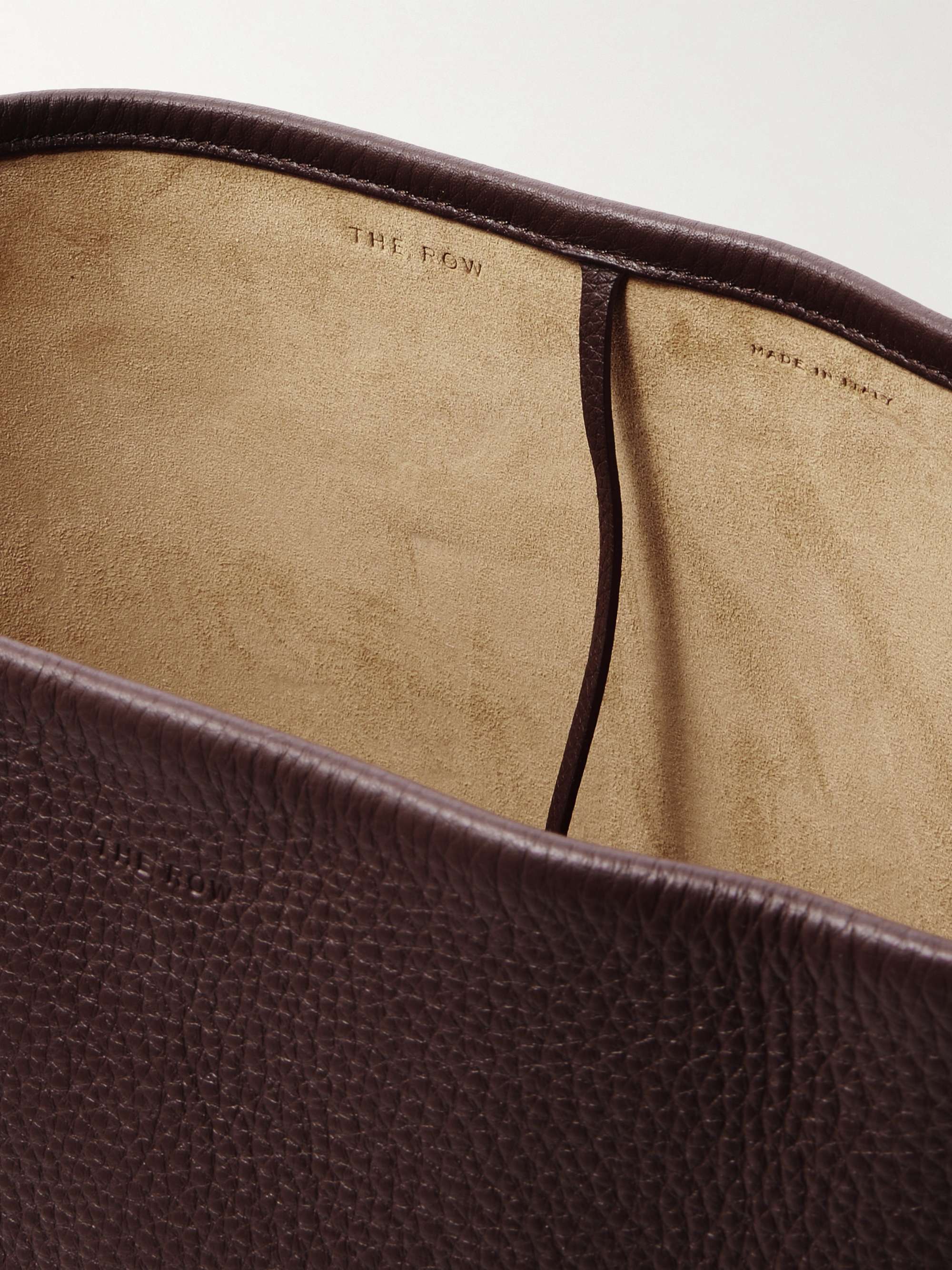 THE ROW N/S Park medium textured-leather tote