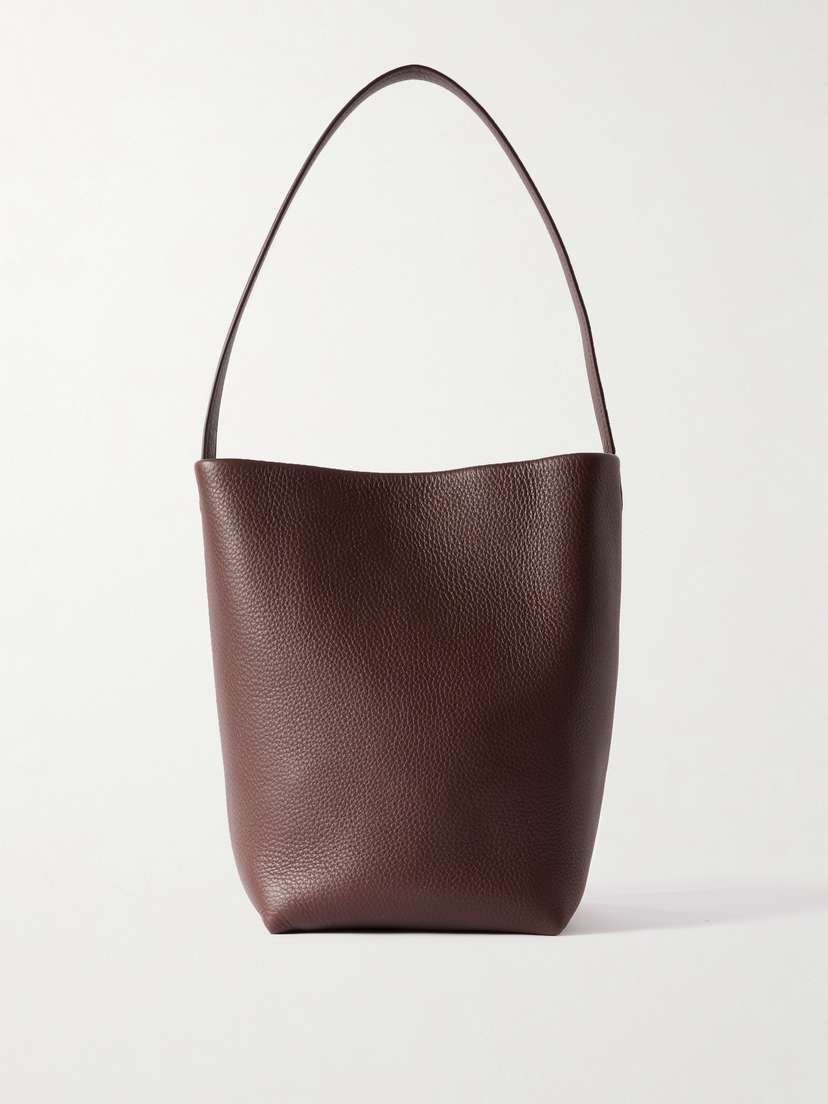 The Row N/s Park Medium Textured-leather Tote