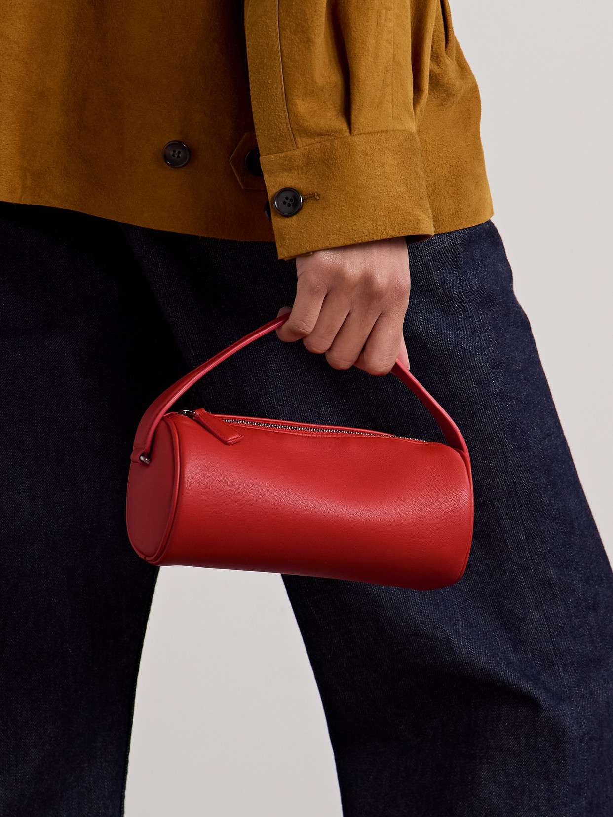 THE ROW 90'S LEATHER TOTE