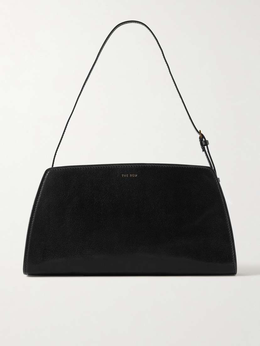 The Row Dalia Leather Shoulder Bag