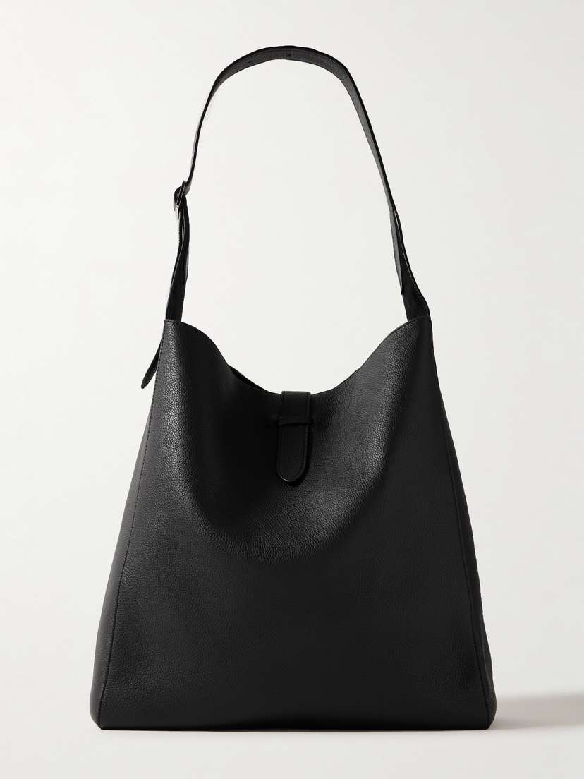 The Row Blake Textured-leather Shoulder Bag