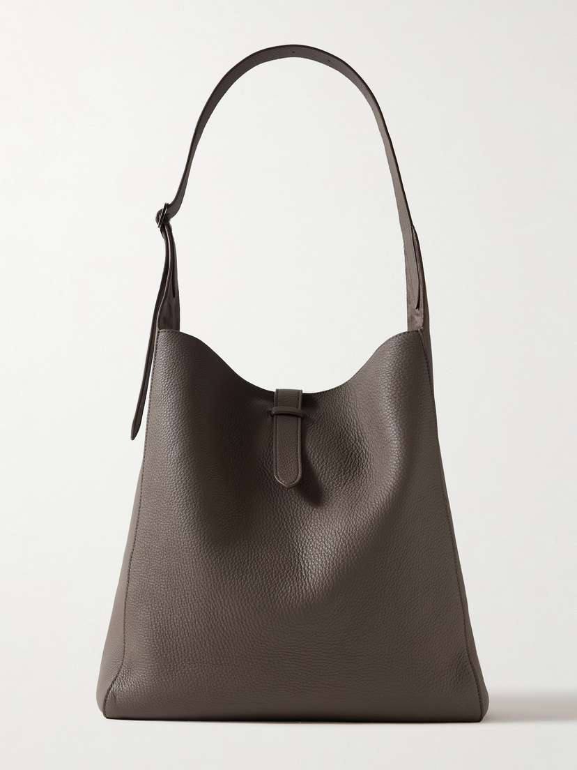 The Row Blake Textured-leather Shoulder Bag