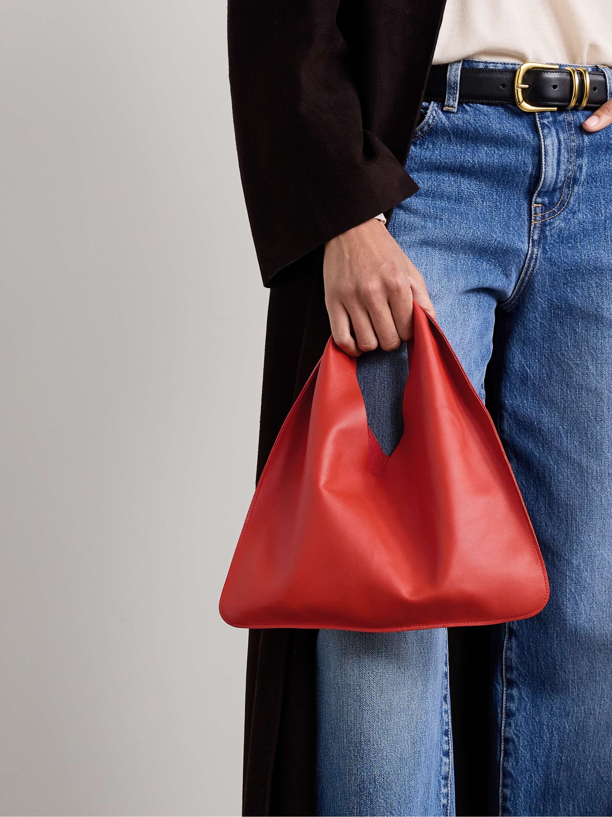 THE ROW Bindle small leather shoulder bag NET A PORTER