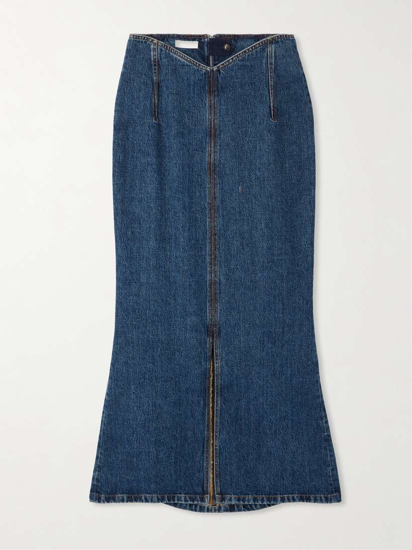 BALLY Denim Maxi Skirt