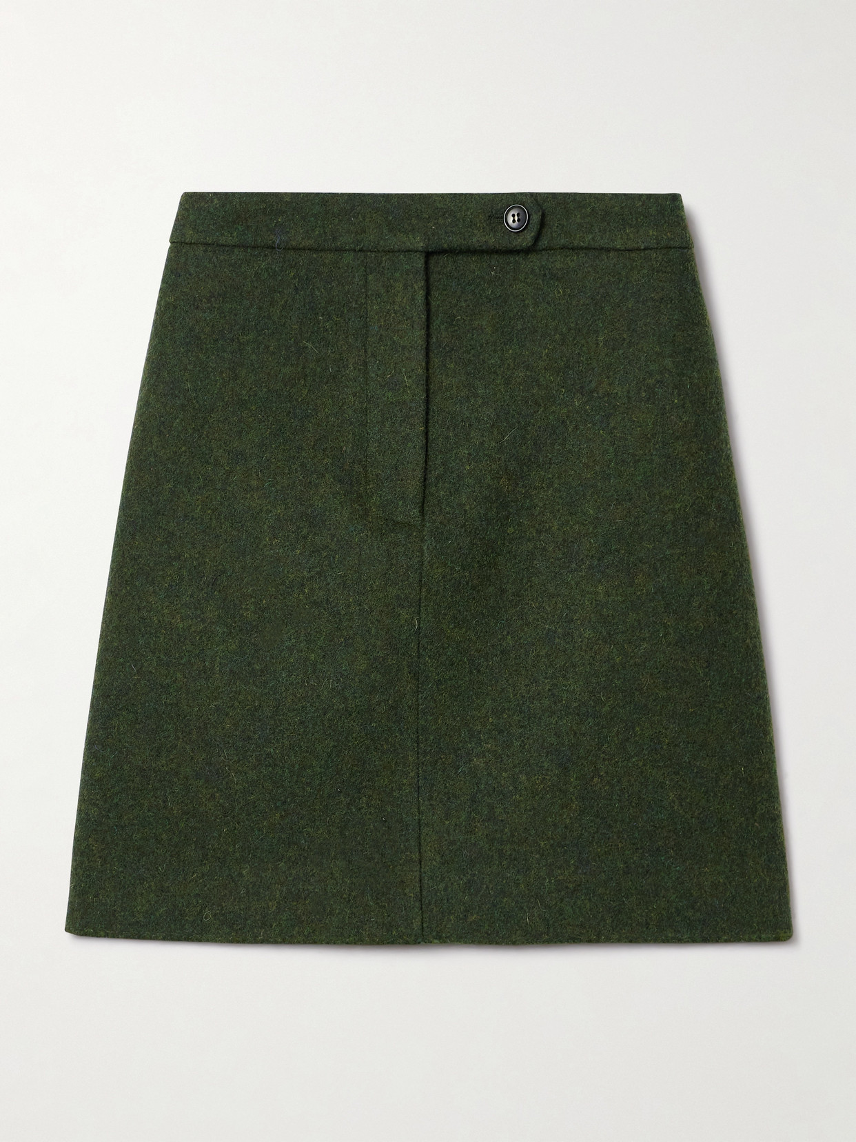 BALLY - Wool Mini Skirt - Green