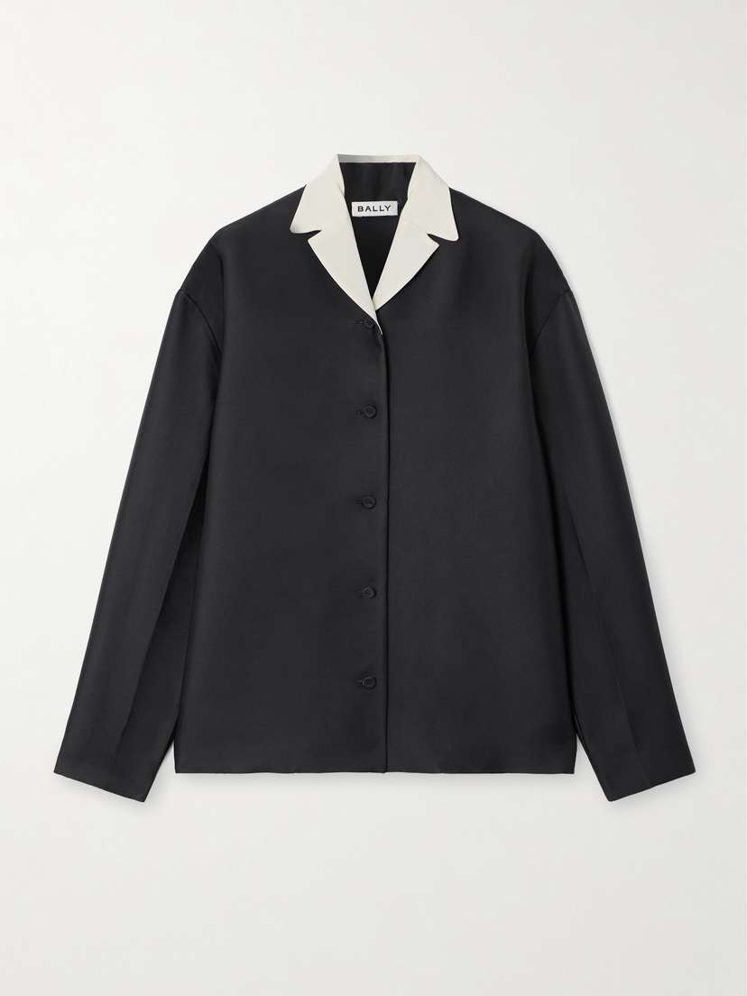 BALLY Satin Jacket - x large